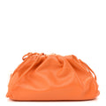 Butter Calfskin The Mini Pouch Light Orange