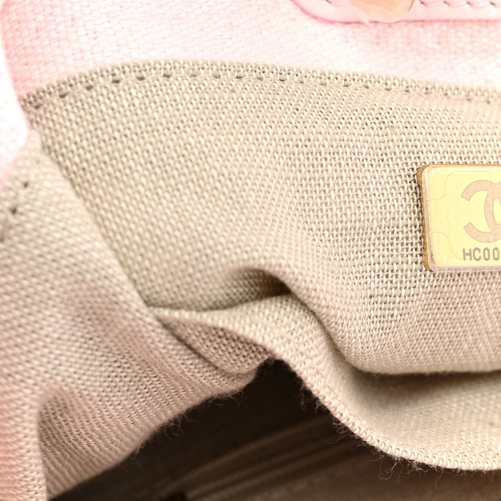 Mixed Fibers Small Deauville Tote Light Pink