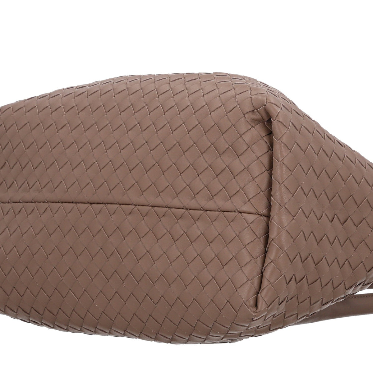 Calfskin Intrecciato Medium Pinacoteca Reversible Tote Pinecone Fondant