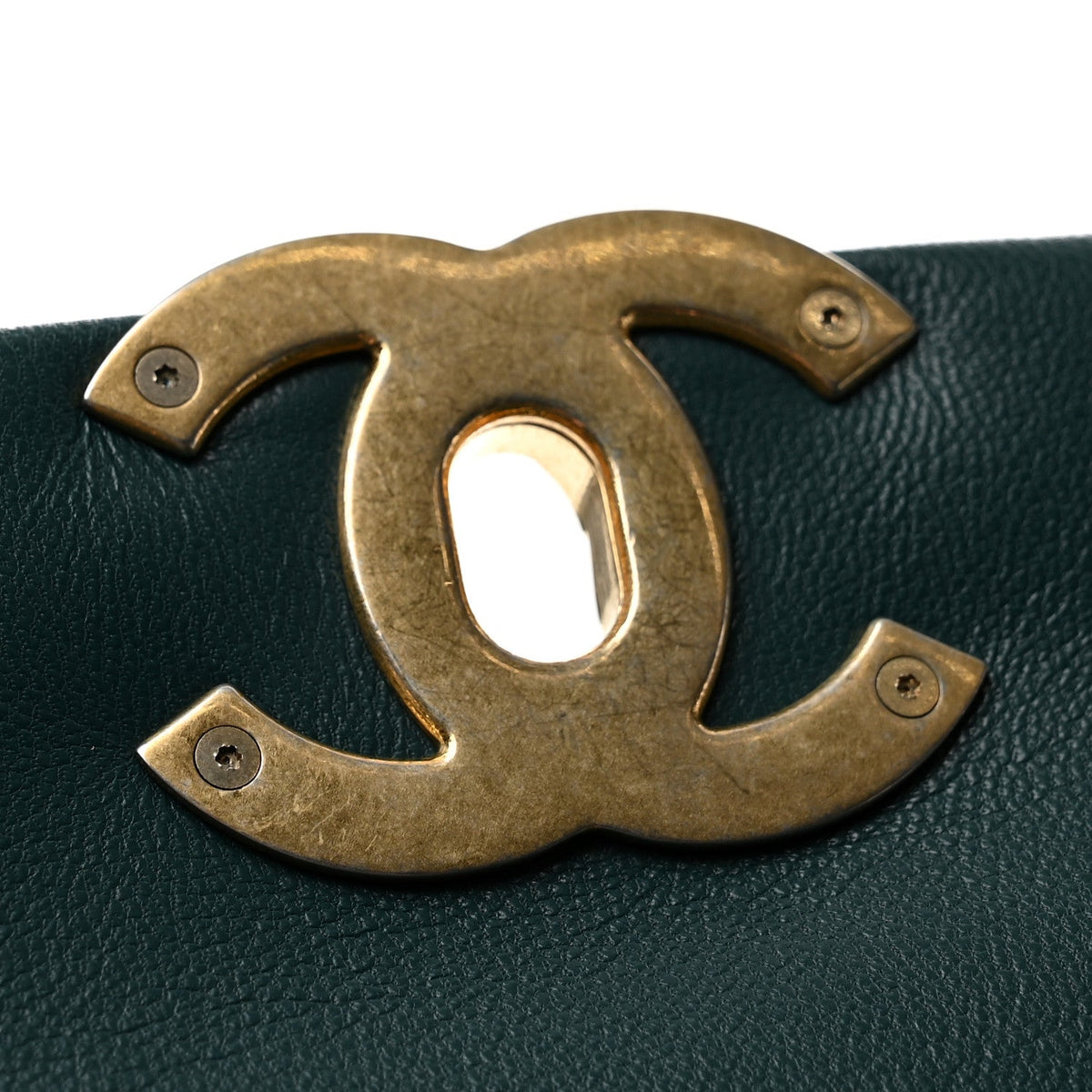 Goatskin Quilted Medium Chanel 19 Flap Dark Blue