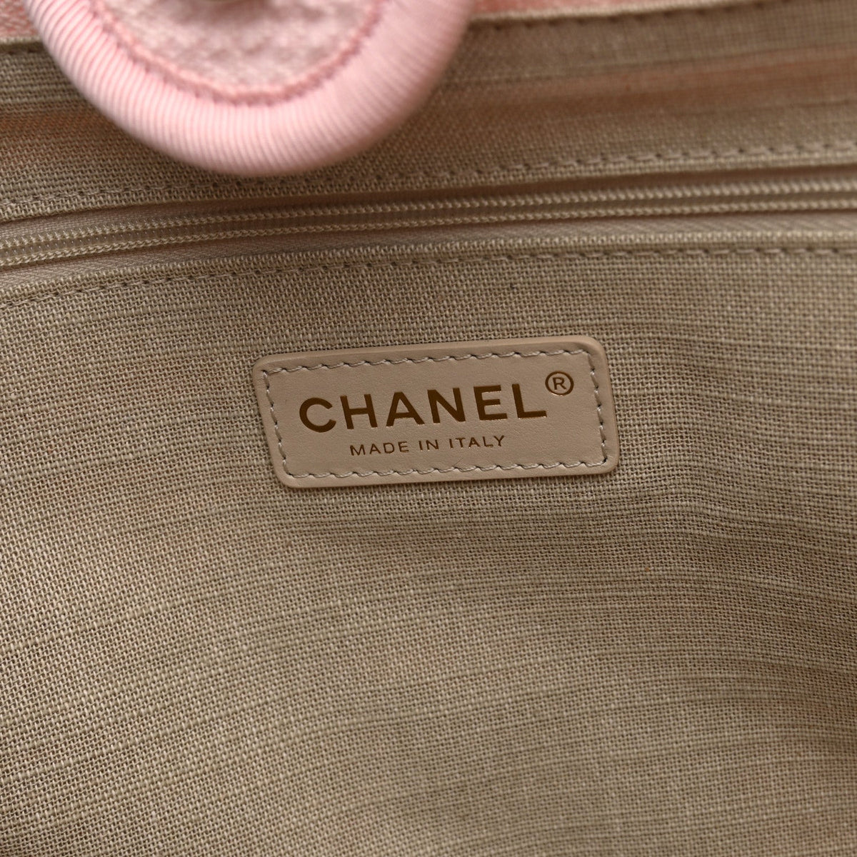 Mixed Fibers Small Deauville Tote Light Pink