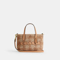 Coach Outlet City Mini Tote Bag With Gingham Print