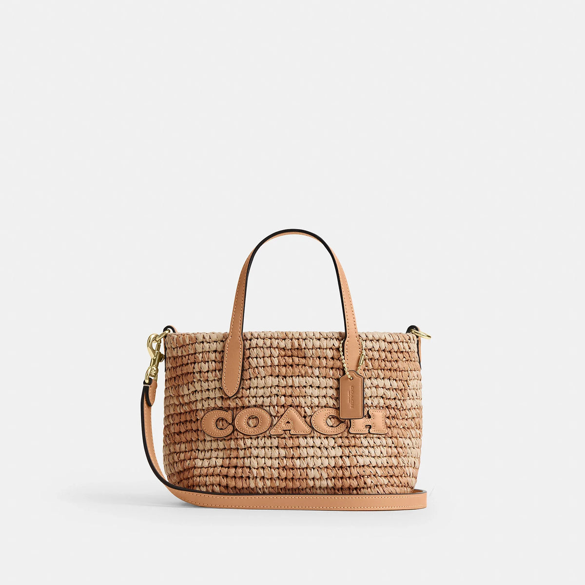 Coach Outlet City Mini Tote Bag With Gingham Print
