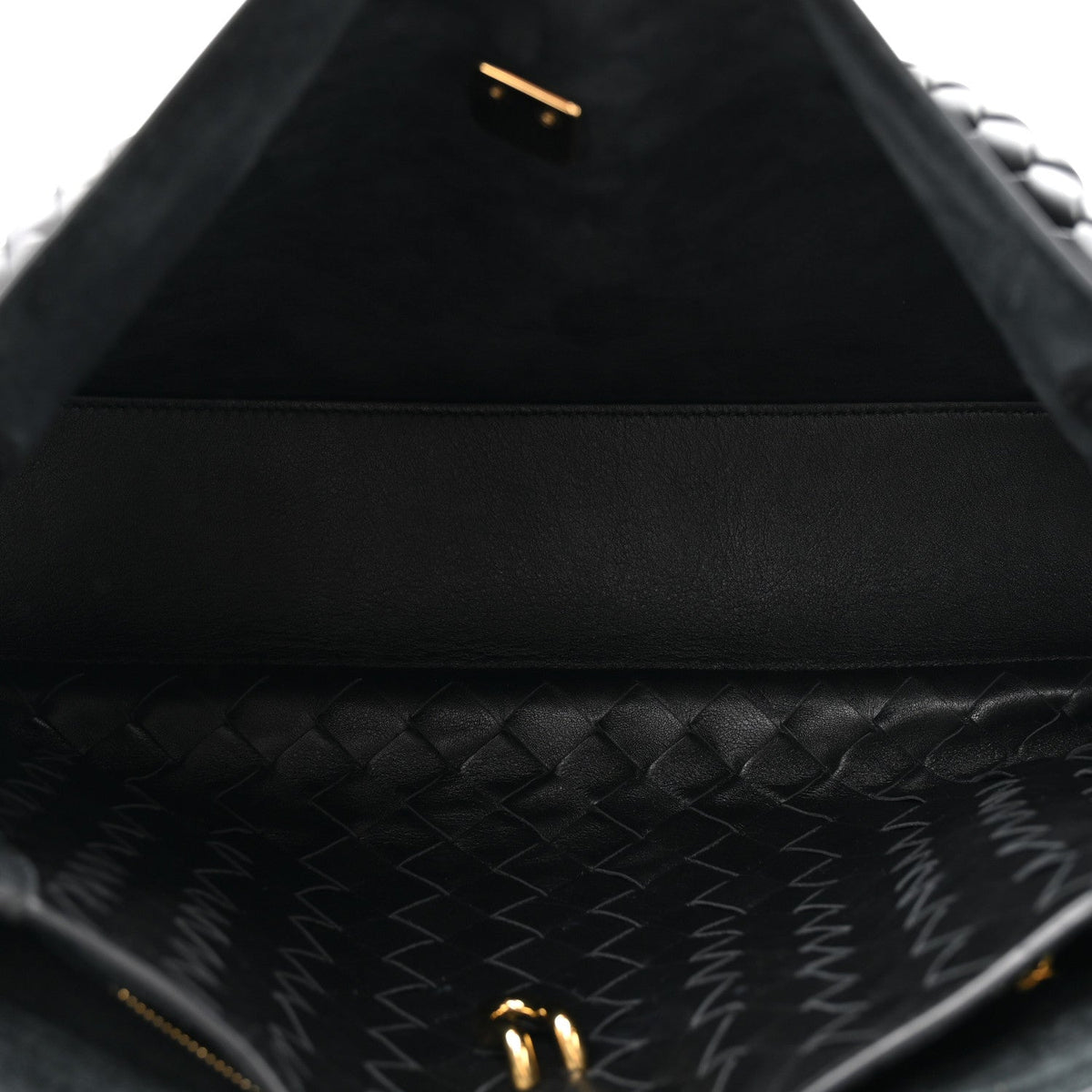 Calfskin Medium Andiamo Messenger Bag Black