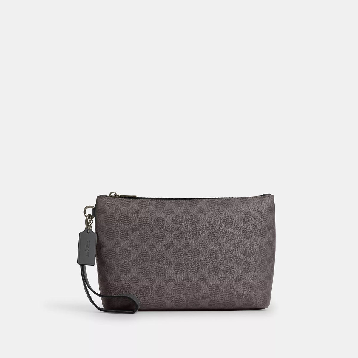 Coach Outlet Pouch In Signature Canvas