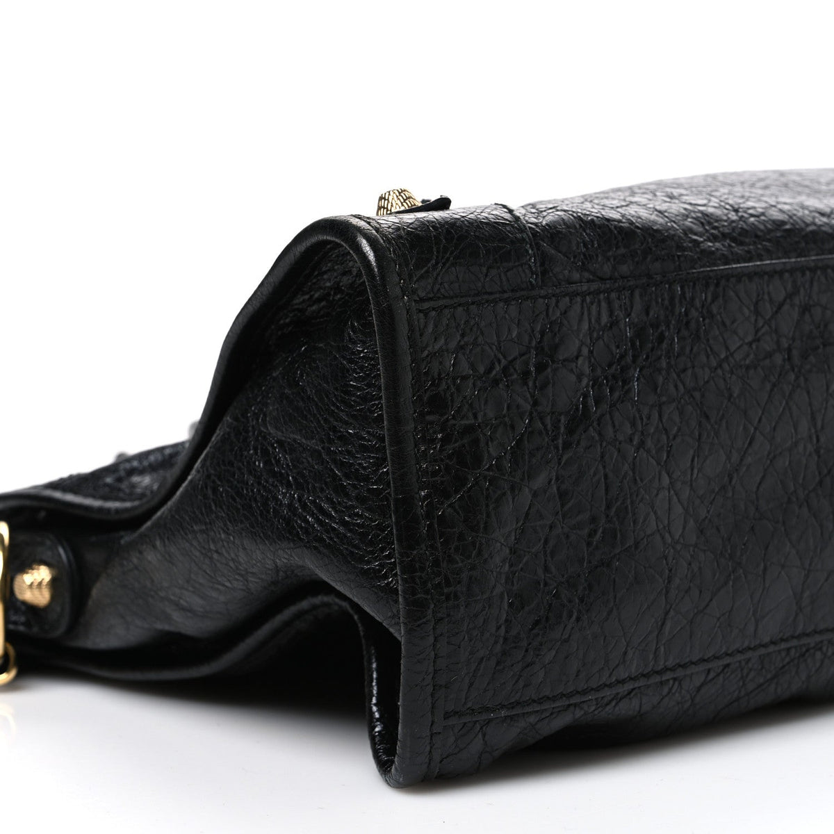 Agneau Giant 12 Gold Hardware City Black