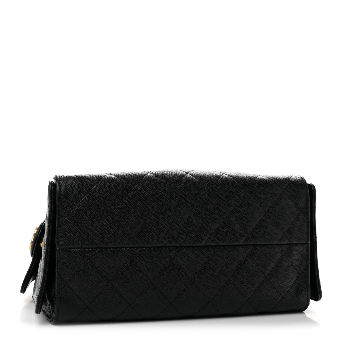 Caviar Quilted Small Chanel 25 Handbag Black
