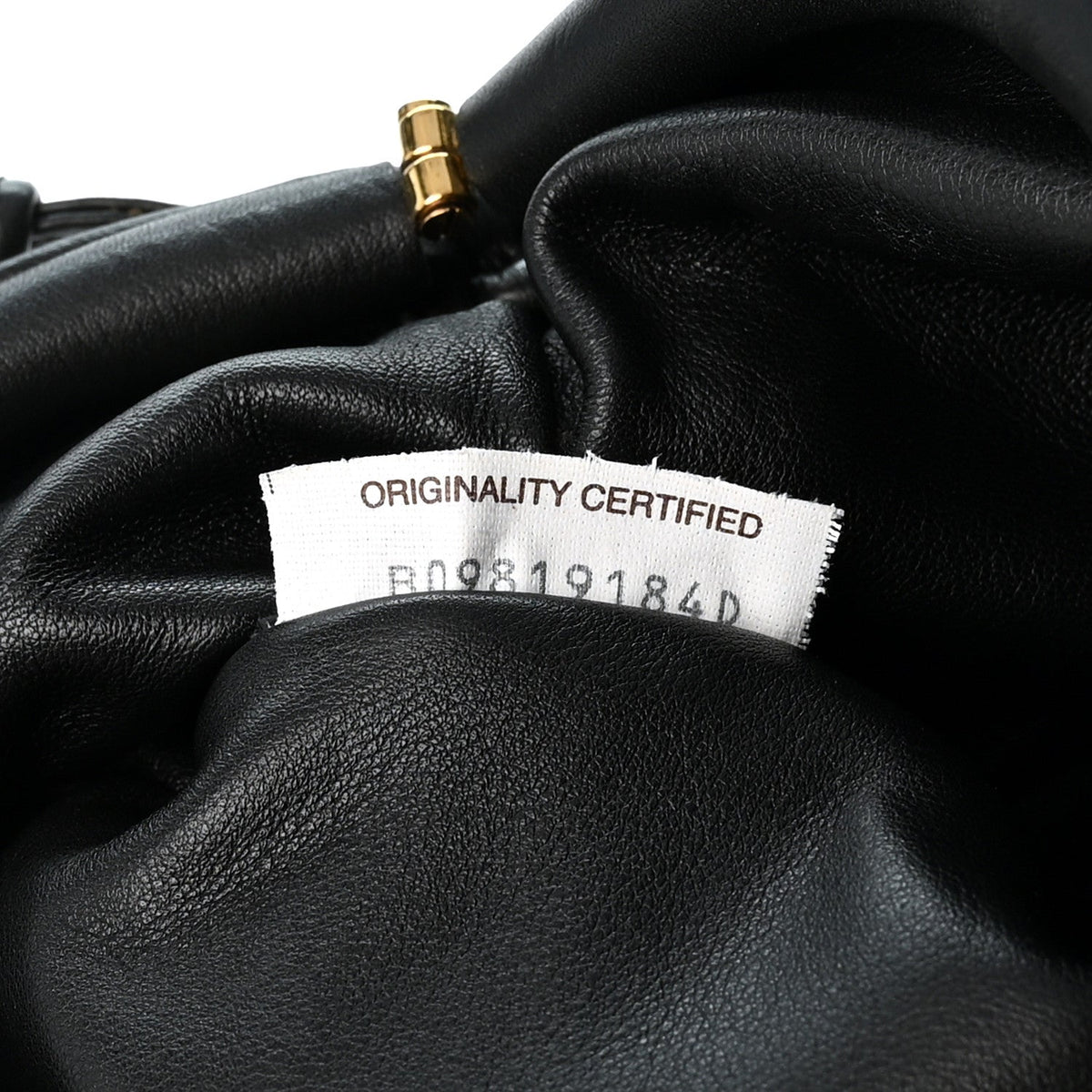 Butter Calfskin The Mini Pouch Black