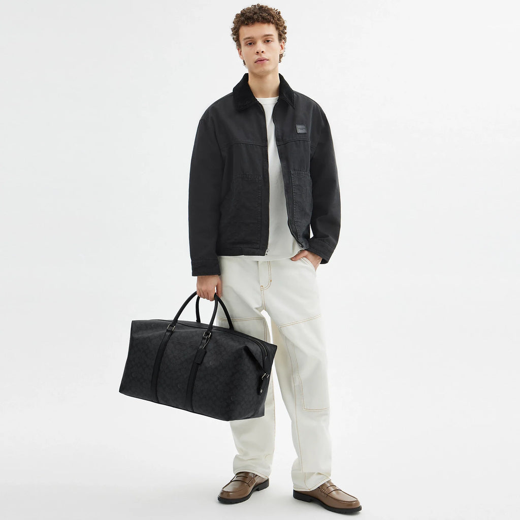 Coach Outlet Trekker Bag 52 In Signature Canvas