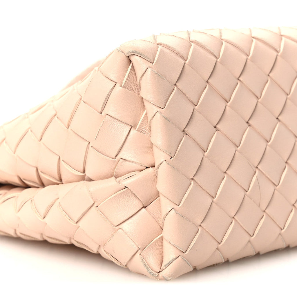 Nappa Intrecciato Small Andiamo Shoulder Bag Lotus