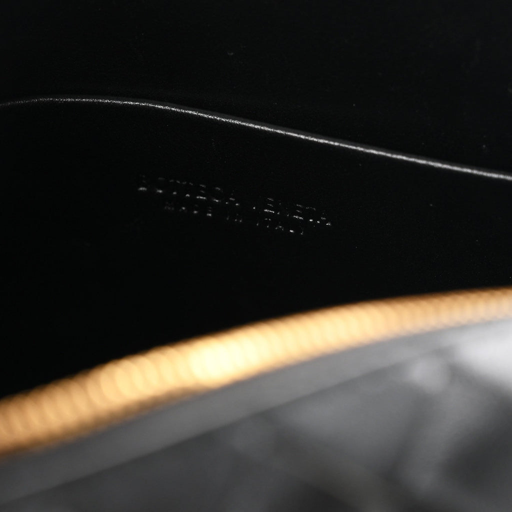 Nappa Intrecciato Small Loop Camera Bag Black