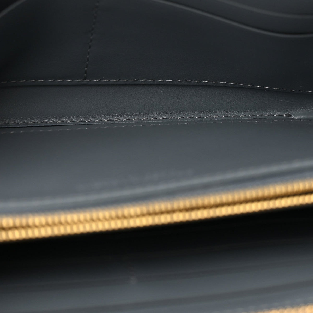 Calfskin Maxi Intrecciato Zip Around Wallet Thunder