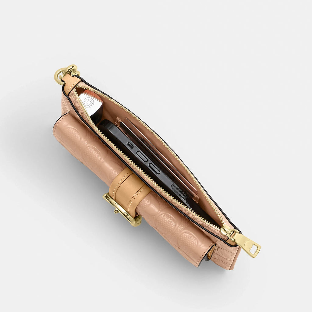 Coach Outlet Ashton Wristlet In Signature Leather