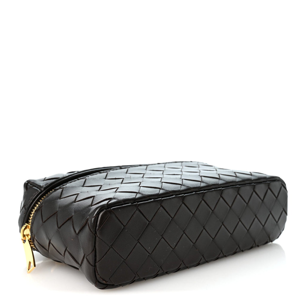 Calfskin Intrecciato Bang Bang Vanity Case Fondant