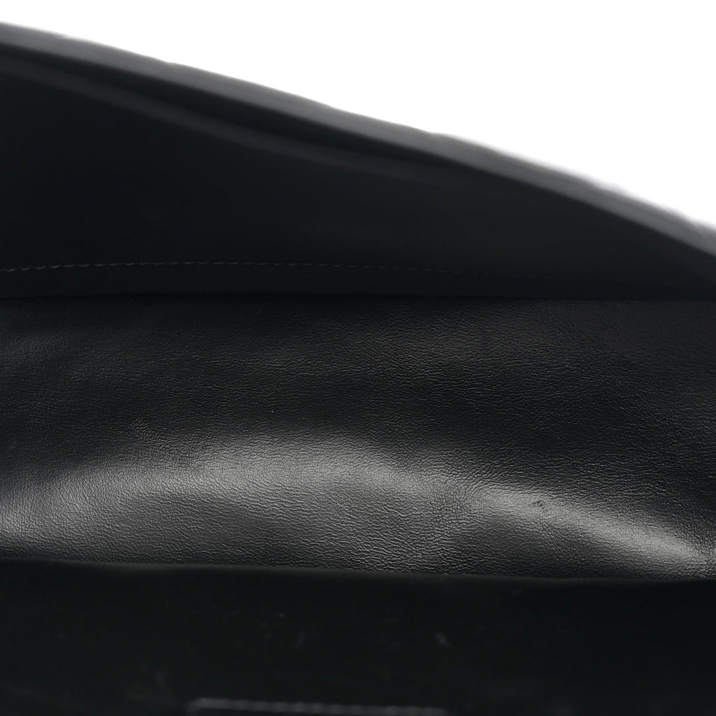 Grained Calfskin Cannage Large Caro Bag Black