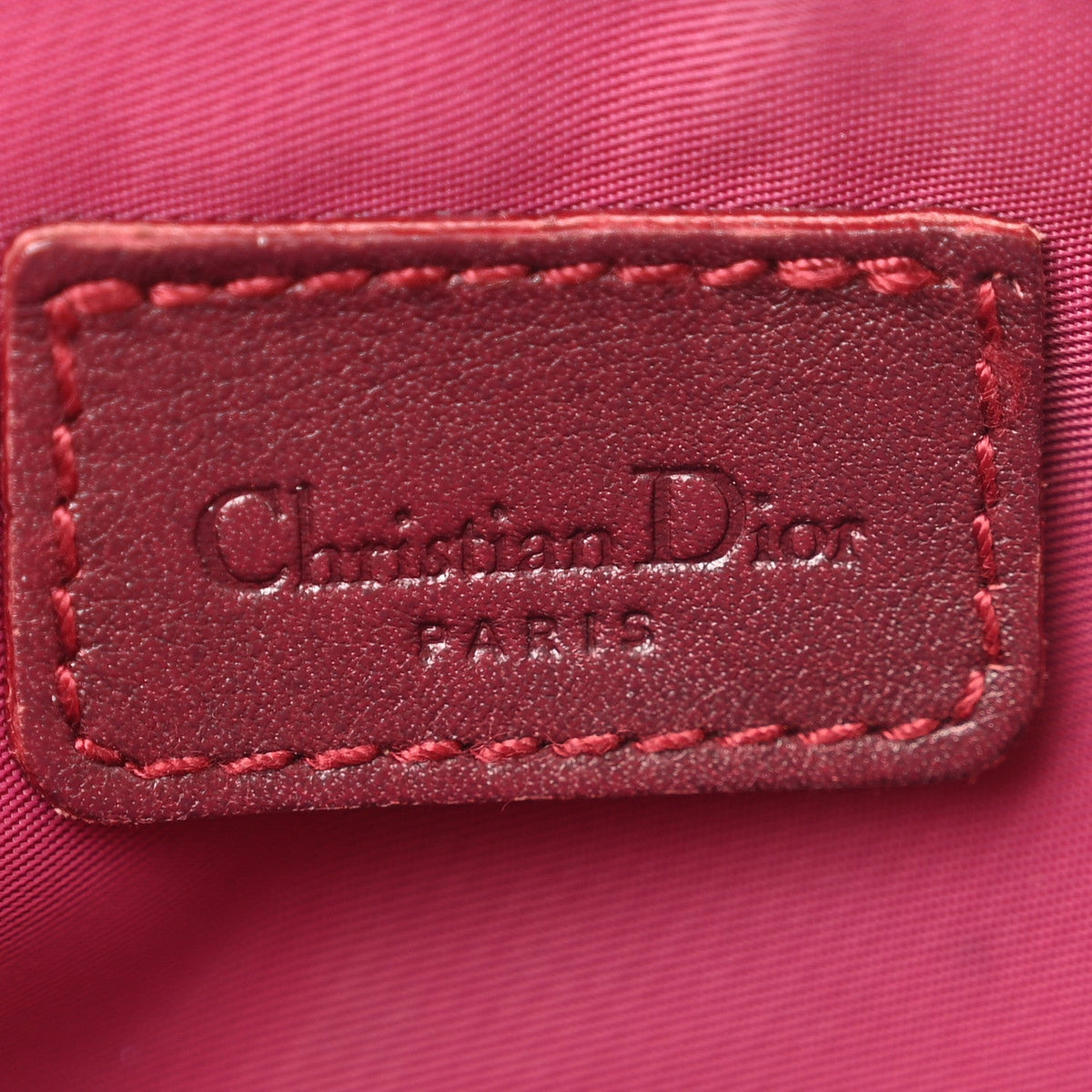 Monogram Mini Saddle Pochette Burgundy
