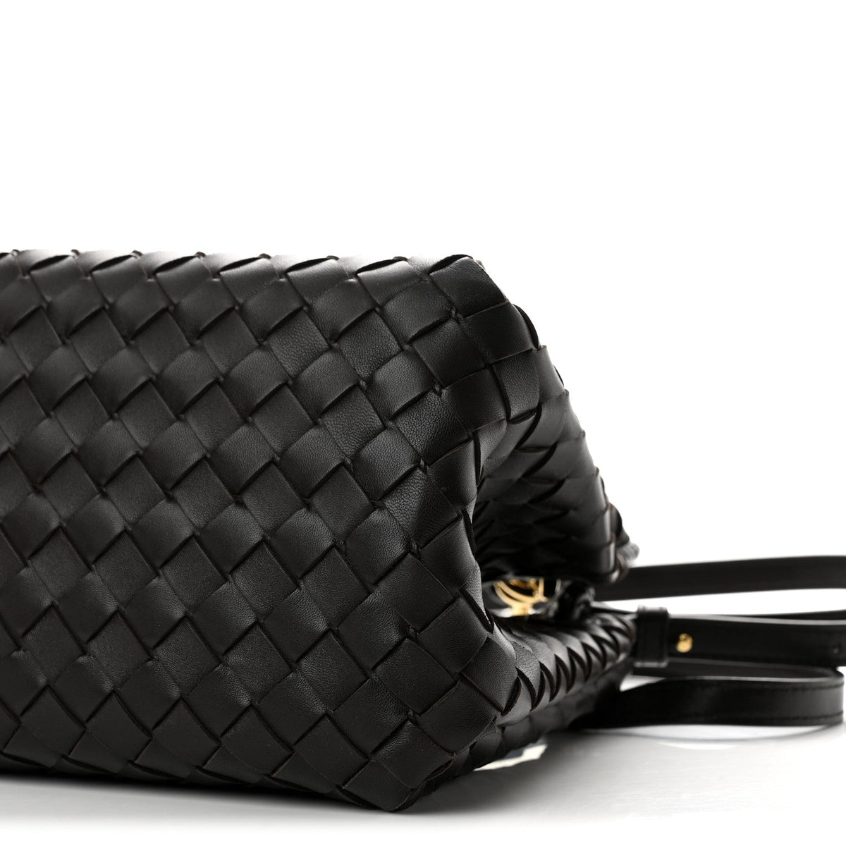 Nappa Intrecciato Medium Parachute Shoulder Bag Fondant