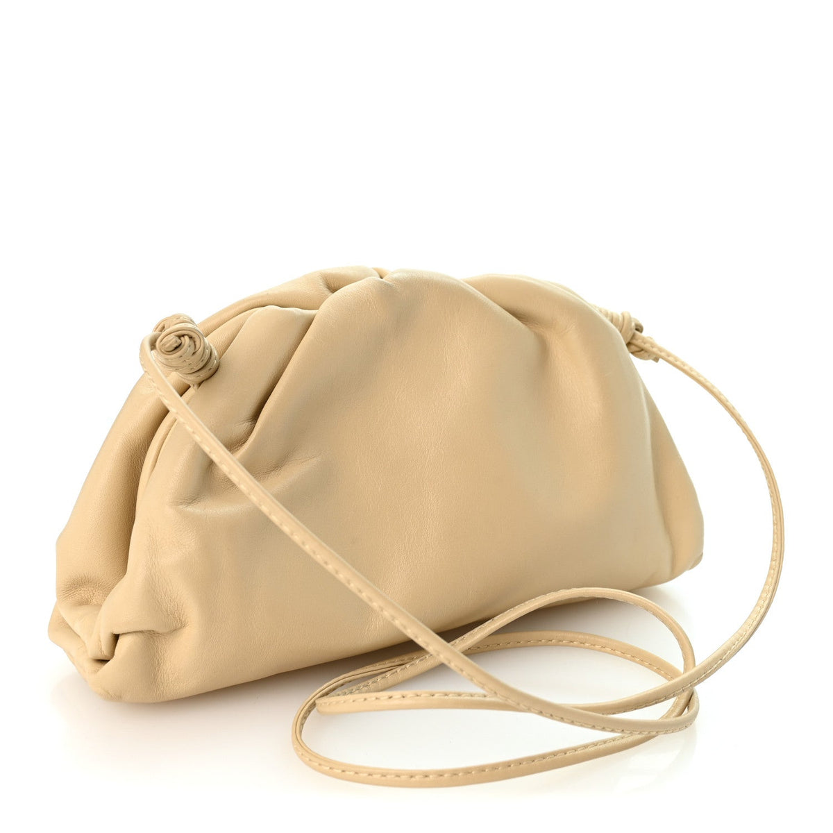 Butter Calfskin The Mini Pouch Tapioca