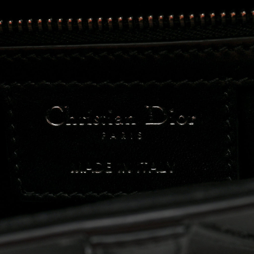 Calfskin Studded Saddle Bag With Strap Black