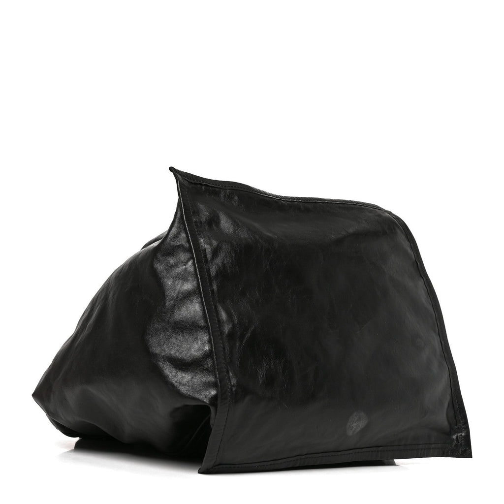 Calfskin Medium Cargo Tote  Black