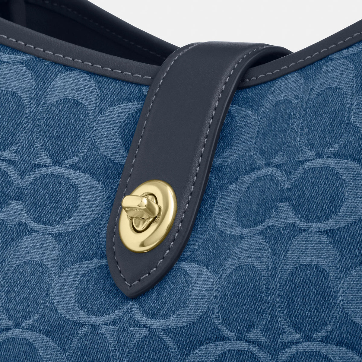 Coach Outlet Hadley Convertible Crossbody Bag In Signature Denim