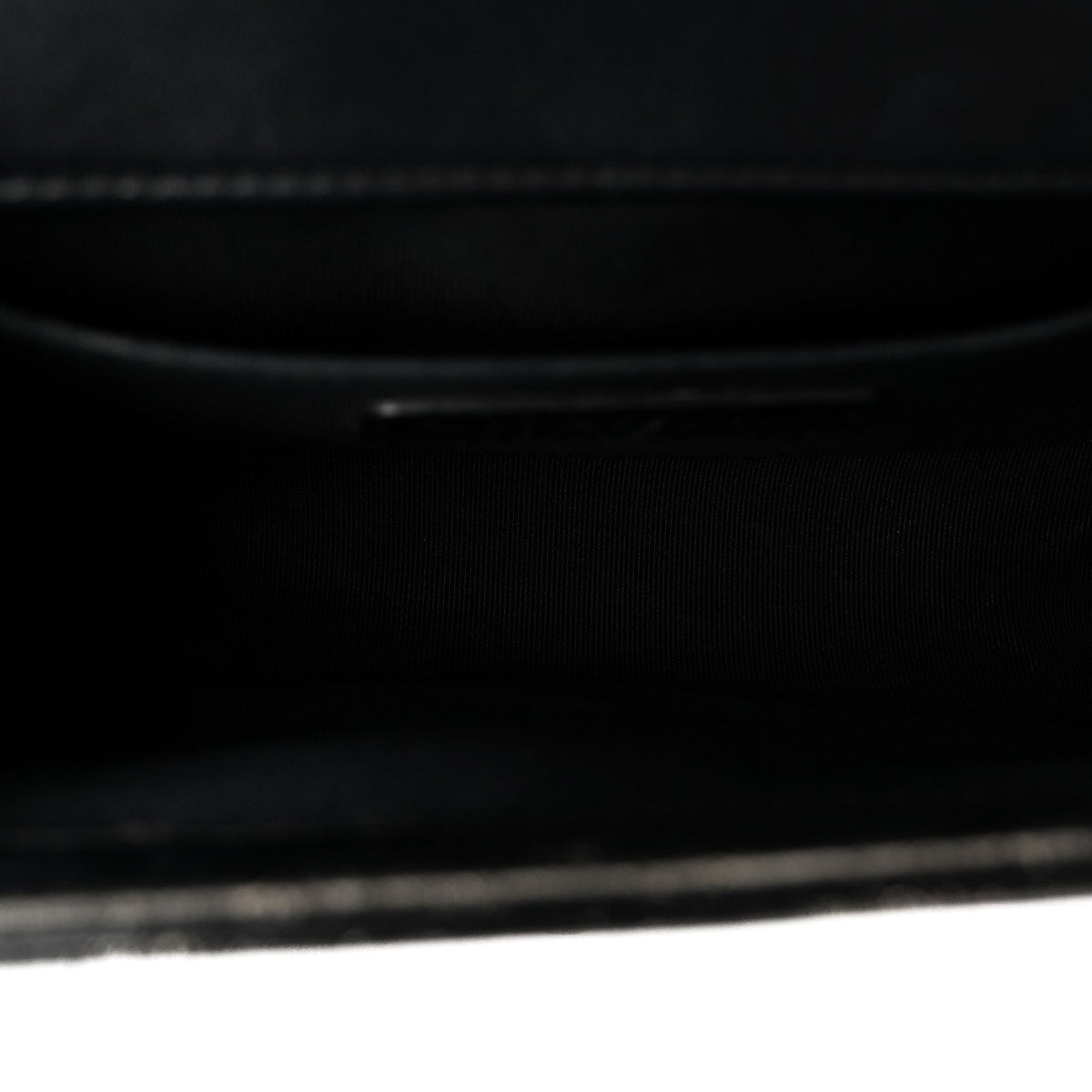 Faded Calfskin Quilted Small Studded Boy Flap Grey