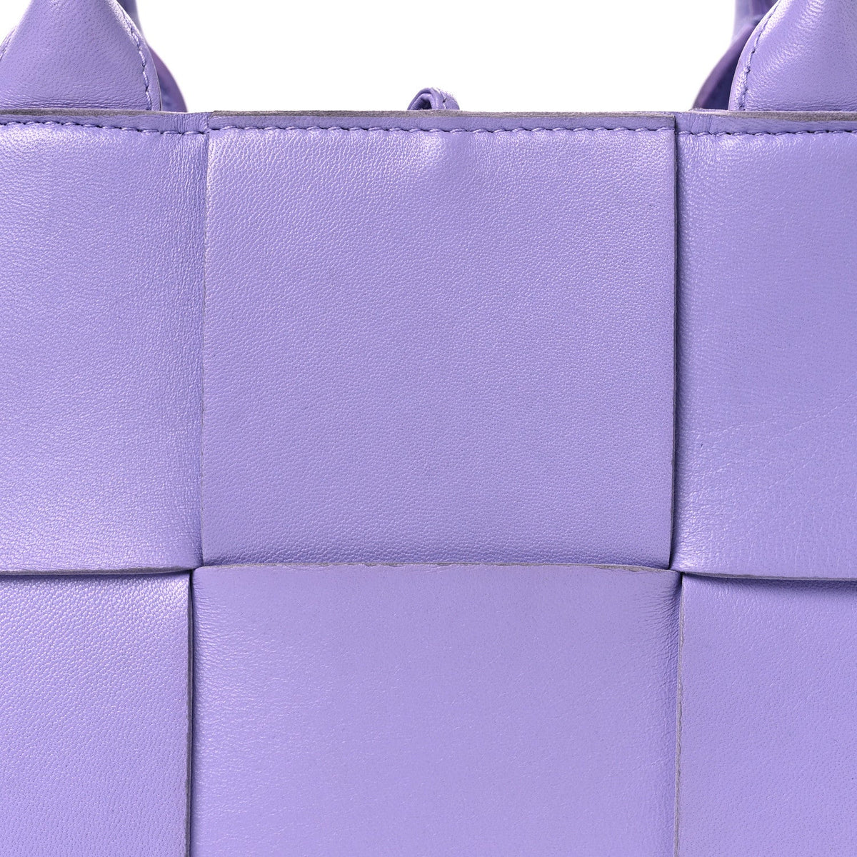 Calfskin Maxi Intreccio Mini Arco Tote Wisteria