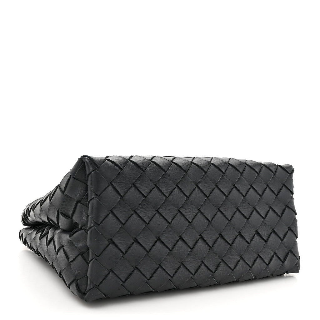 Nappa Intrecciato Small Andiamo With Chain Shoulder Bag Nocturnal