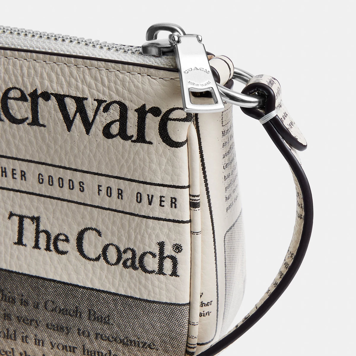 Coach Outlet Nolita 19 With Newspaper Print