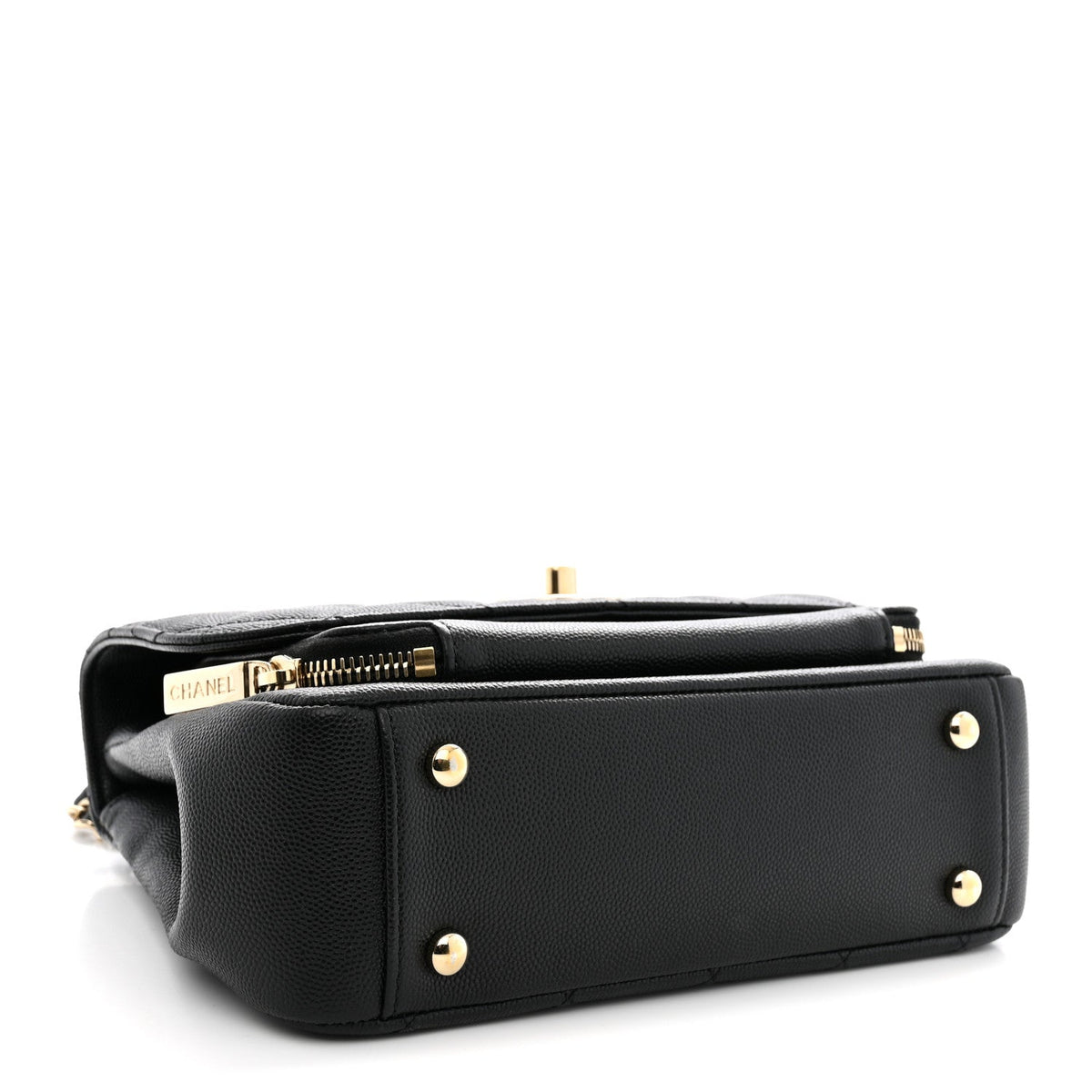 Caviar Quilted Medium Business Affinity Flap Black