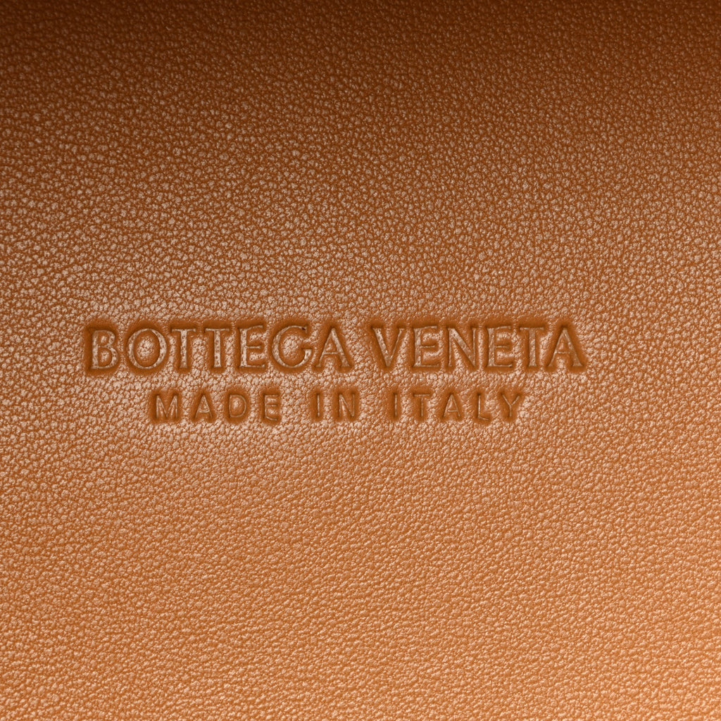 Nappa Intrecciato Mini Cabat Caramel