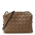 Nappa Intrecciato Mini Loop Camera Bag Pinecone