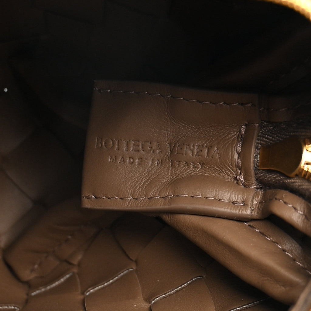 Nappa Intrecciato Mini Loop Camera Bag Pinecone