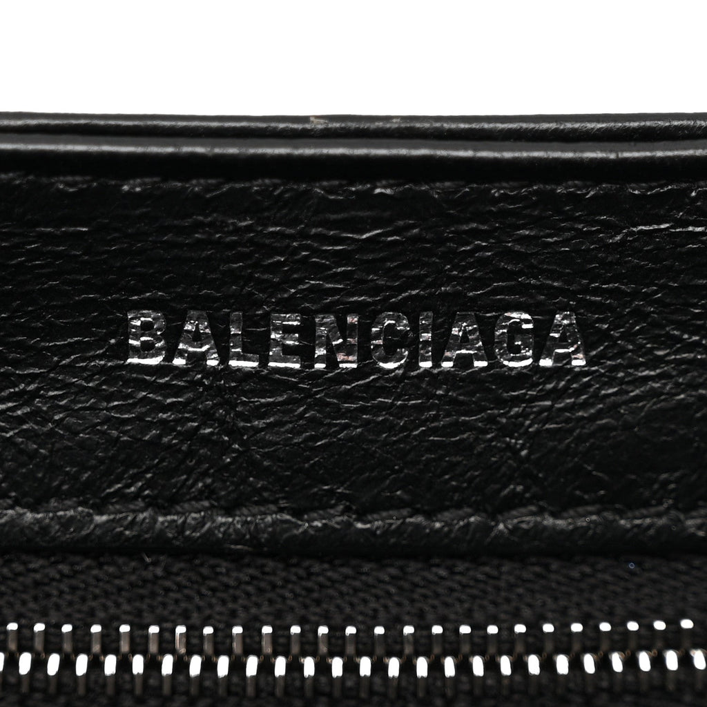 Nappa Allover License BB Monogram Embossed Small Triplet Bag Silver