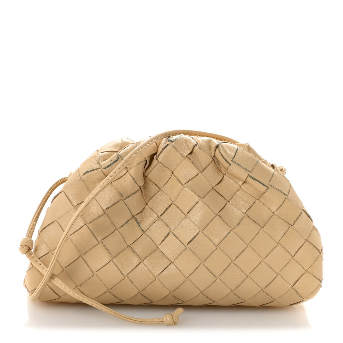 Nappa Intrecciato The Mini Pouch Porridge