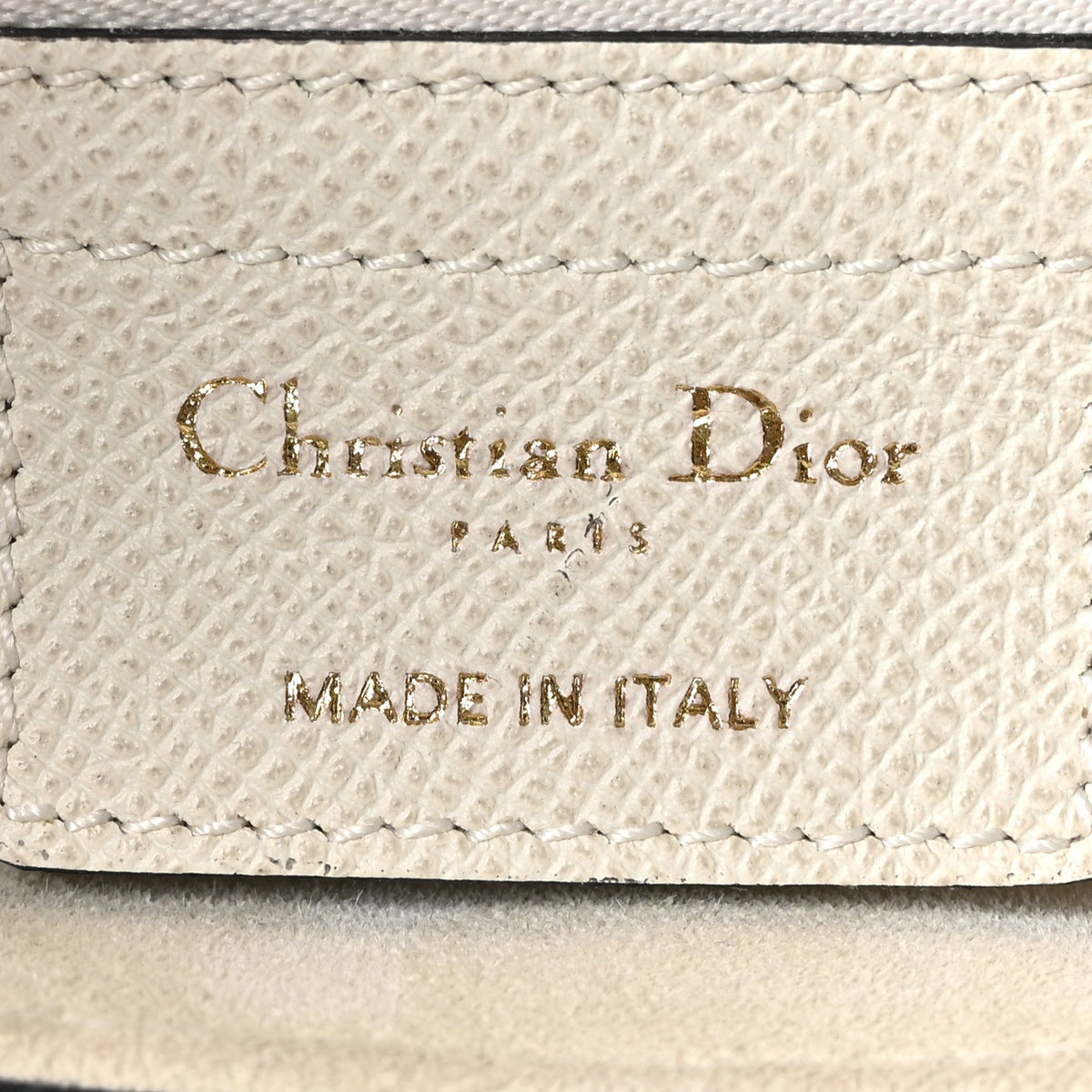Grained Calfskin Saddle Bag Latte
