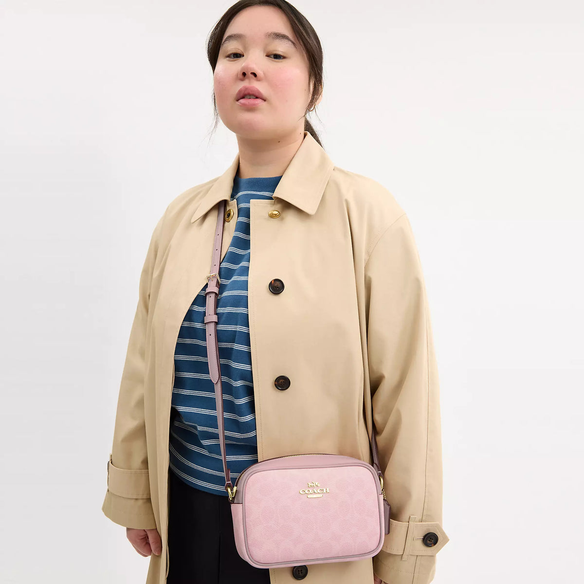 Coach Outlet Mini Jamie Camera Bag In Signature Canvas