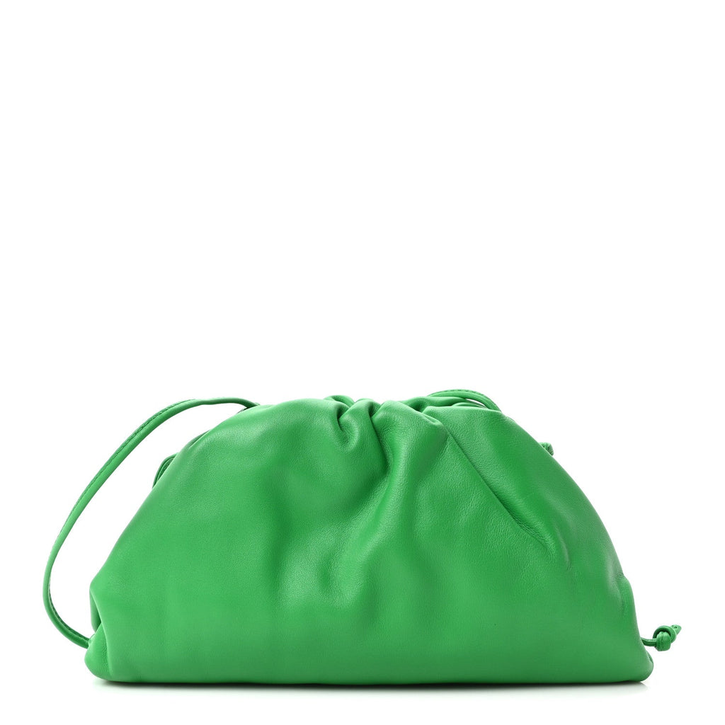 Butter Calfskin The Mini Pouch Parakeet