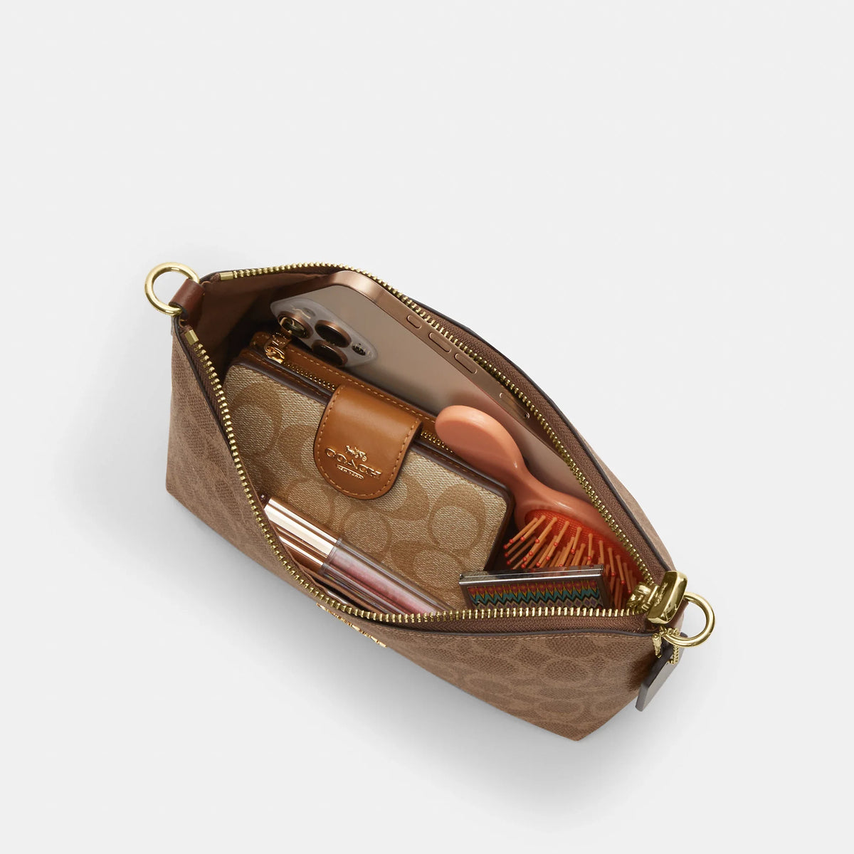 Coach Outlet Caitlin Shoulder Bag In Signature Canvas