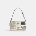 Coach Outlet Nolita 19 With Newspaper Print