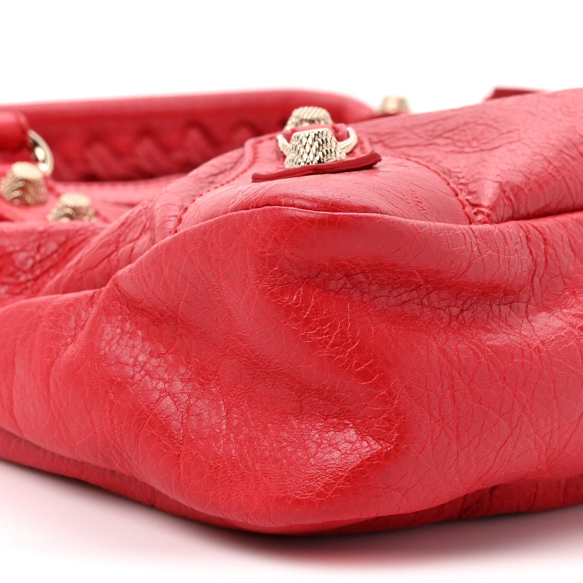 Agneau Giant 12 Gold Hardware Town Rouge Cardinal
