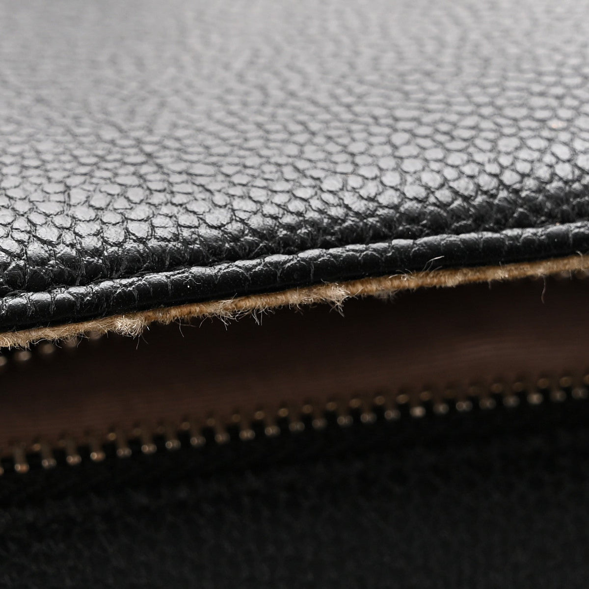 Grained Calfskin Medium Diorama Flap Bag Black