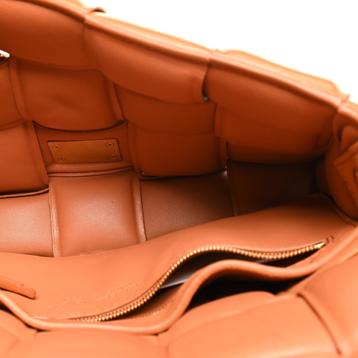 Nappa Maxi Intrecciato Padded Cassette Crossbody Bag Clay