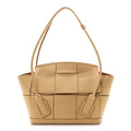 French Calfskin Maxi Intrecciato Small Arco Tapioca