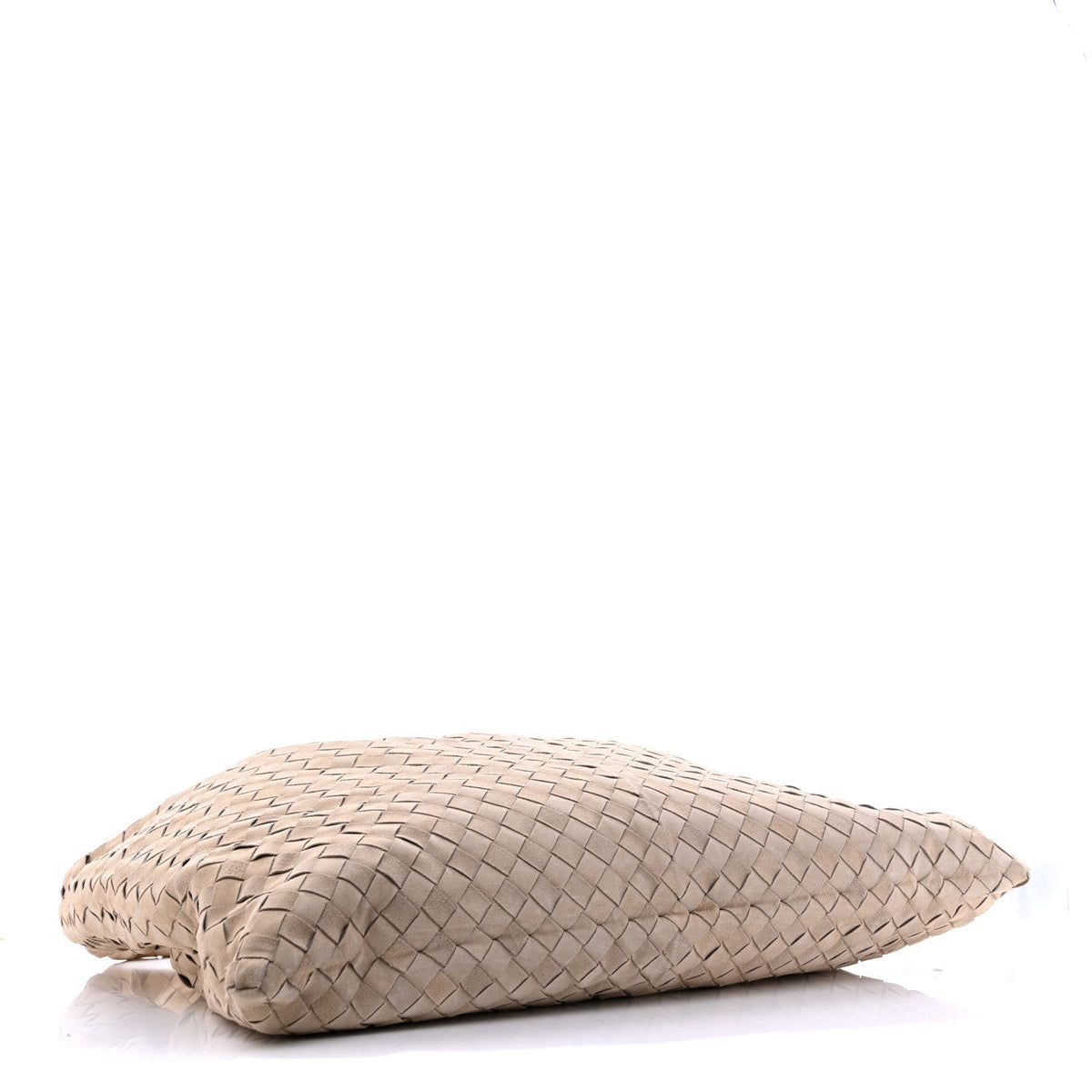 Suede Intrecciato Large Hop Ecru