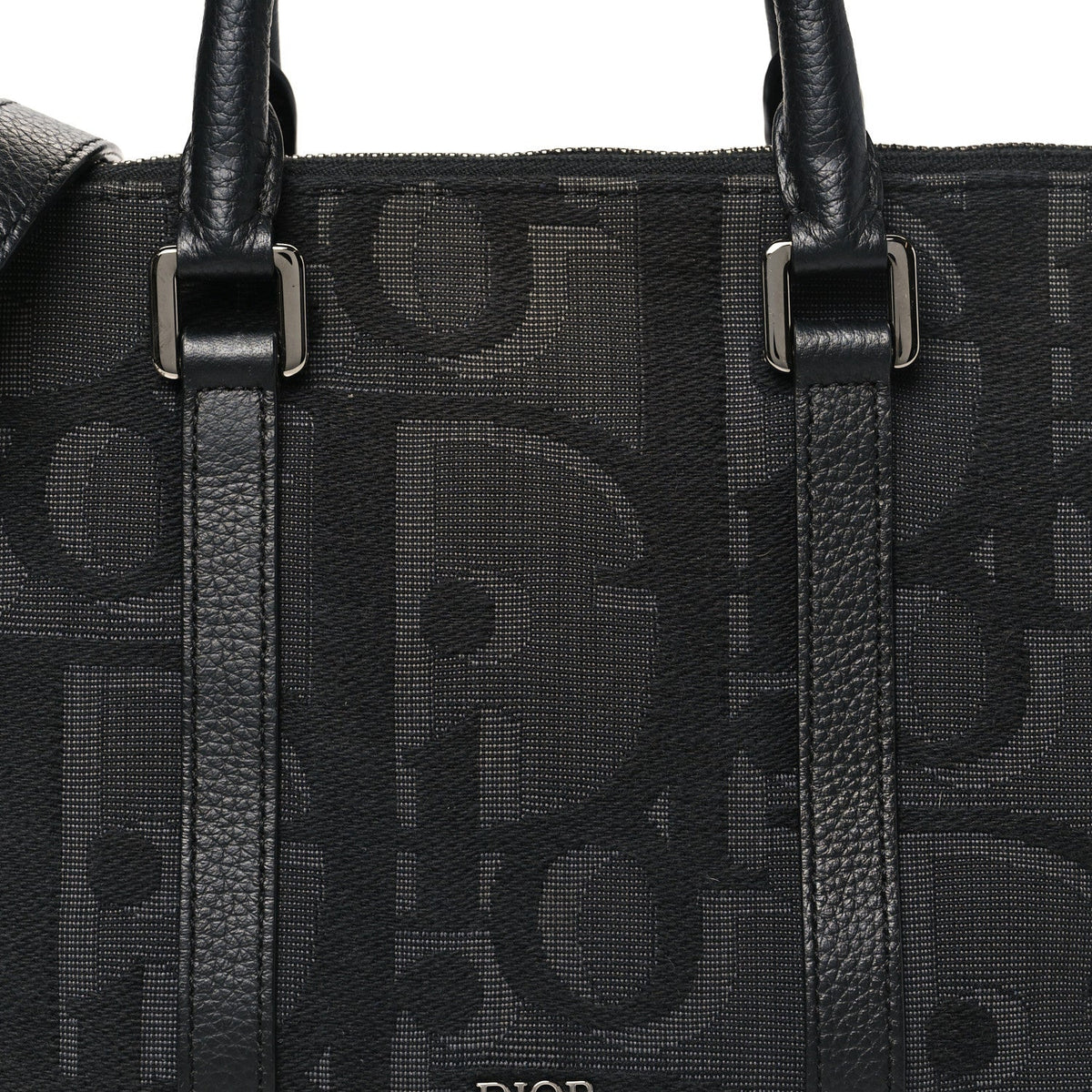 Maxi Oblique Jacquard Weekender 25 Black