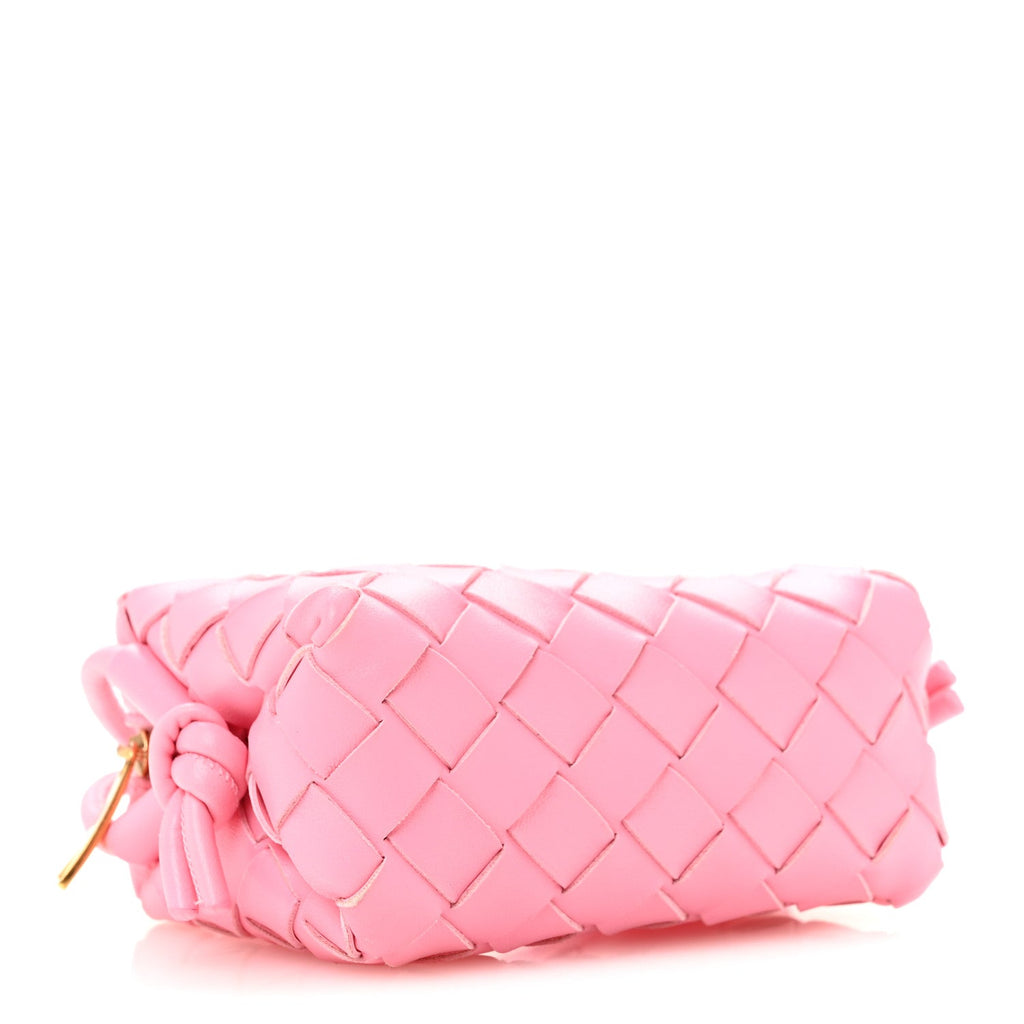 Nappa Intrecciato Candy Loop Camera Bag Ribbon