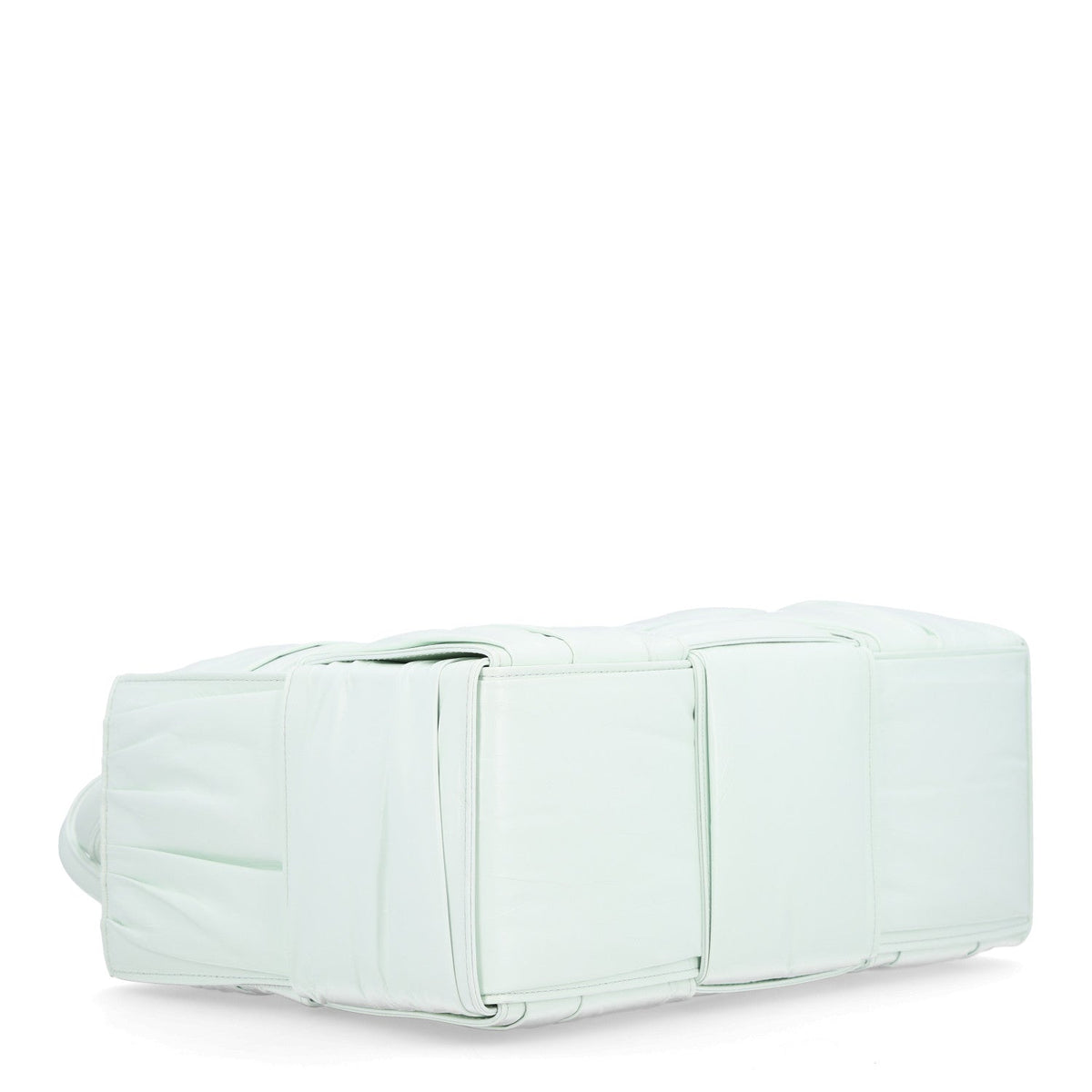Foulard Intrecciato Pleated Medium Arco Tote Glacier