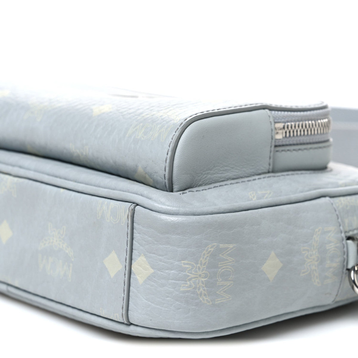 Visetos Monogram Small Aren Crossbody Sky