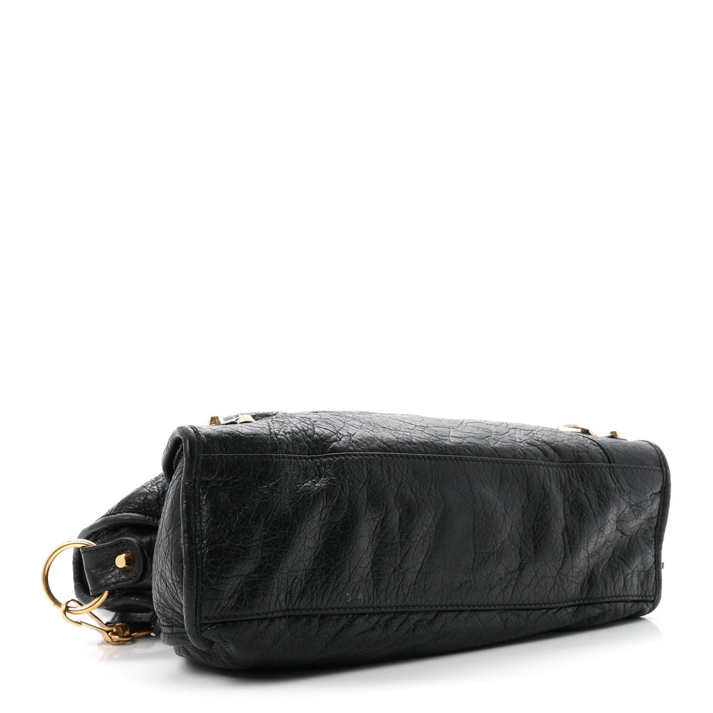 Agneau Classic Gold Hardware S City Black